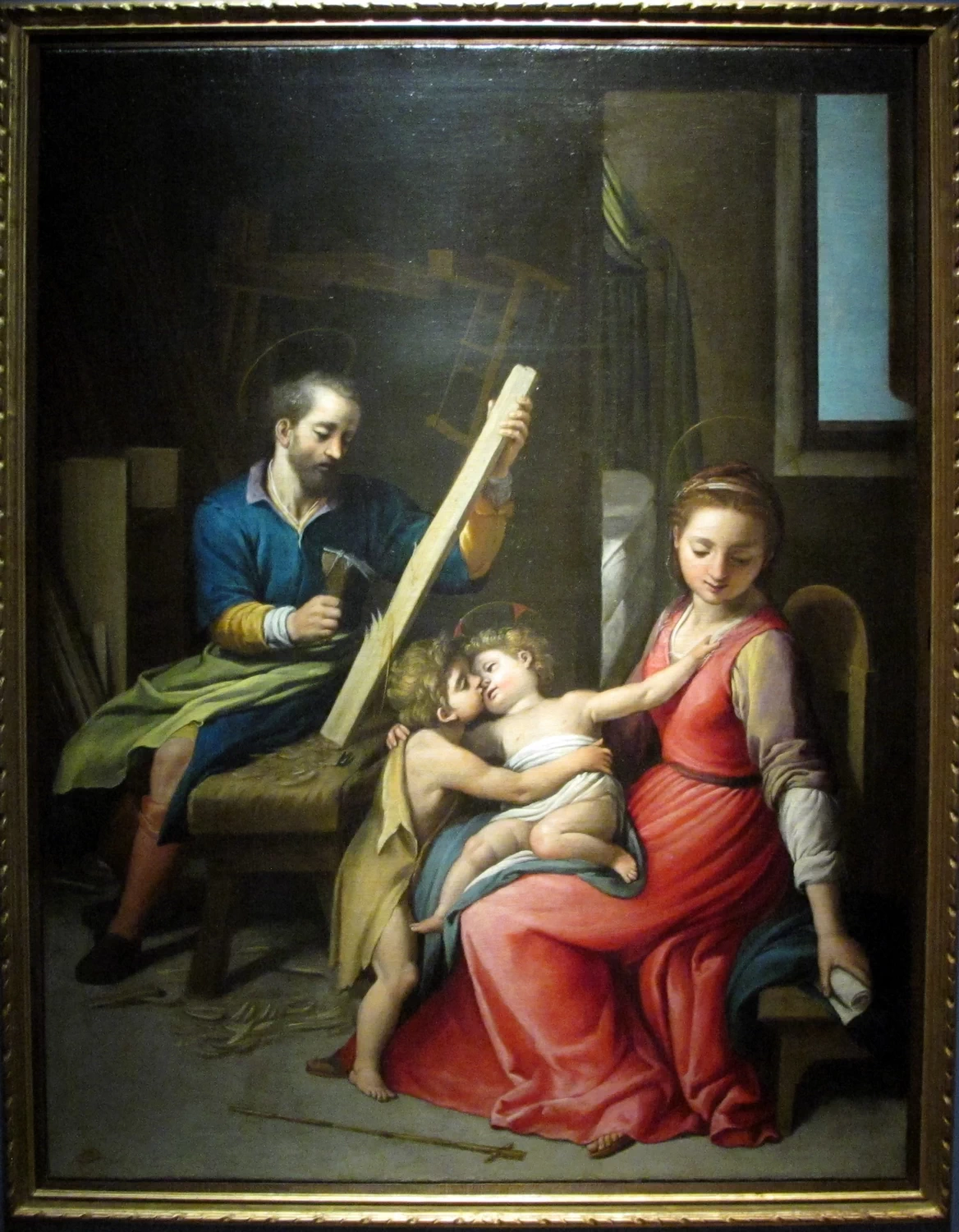 Sacra Famiclia con Giovannino - Collezione Federico Zeri